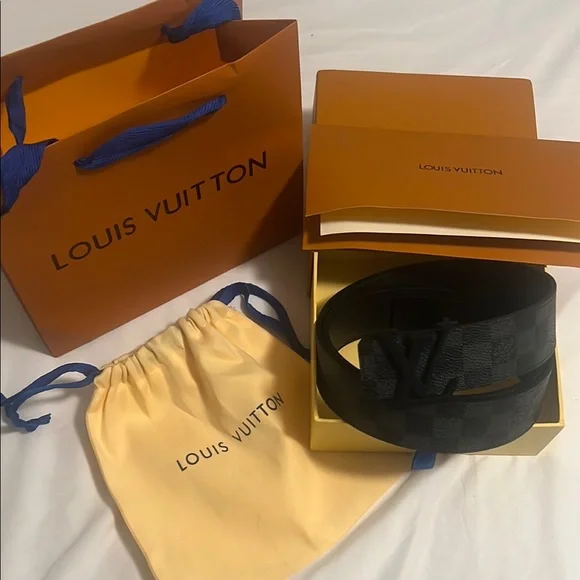 Louis Vuitton Black Damier Graphite Bag